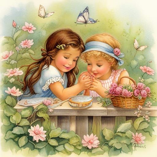 Touching Depiction of Friendship in Classic Style