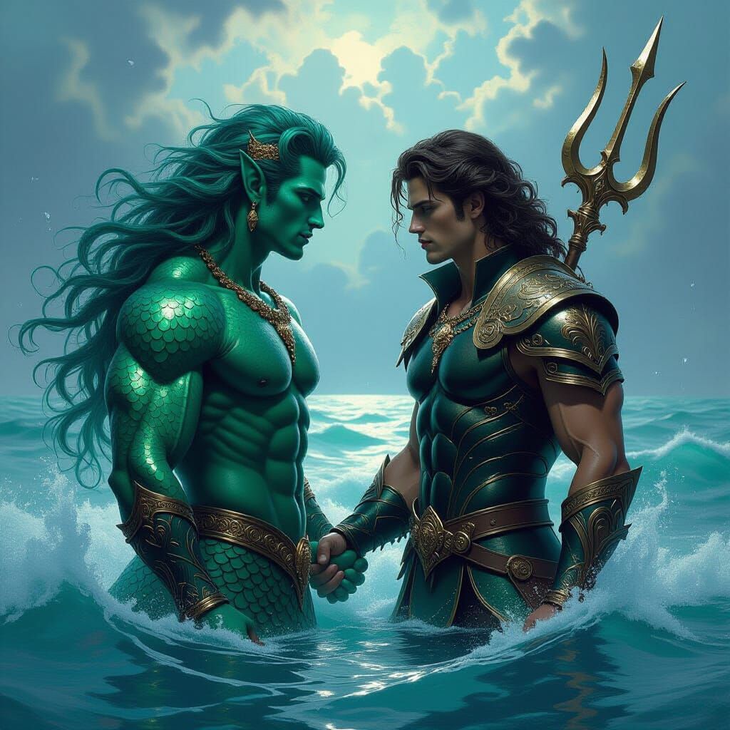 Merman's Forbidden Love with Prince Hunter Inspires Storms