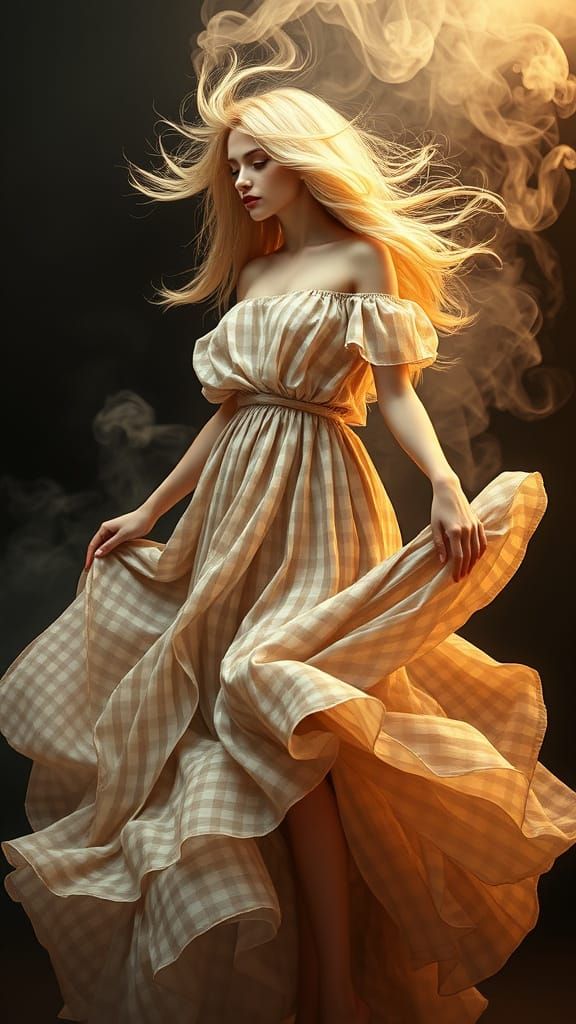 Maid of Gingham & Smoke: