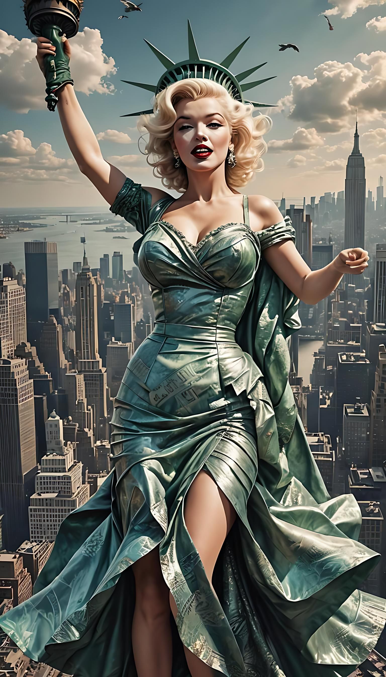 Wacky historical photos - The day Marilyn Monroe replaced th...