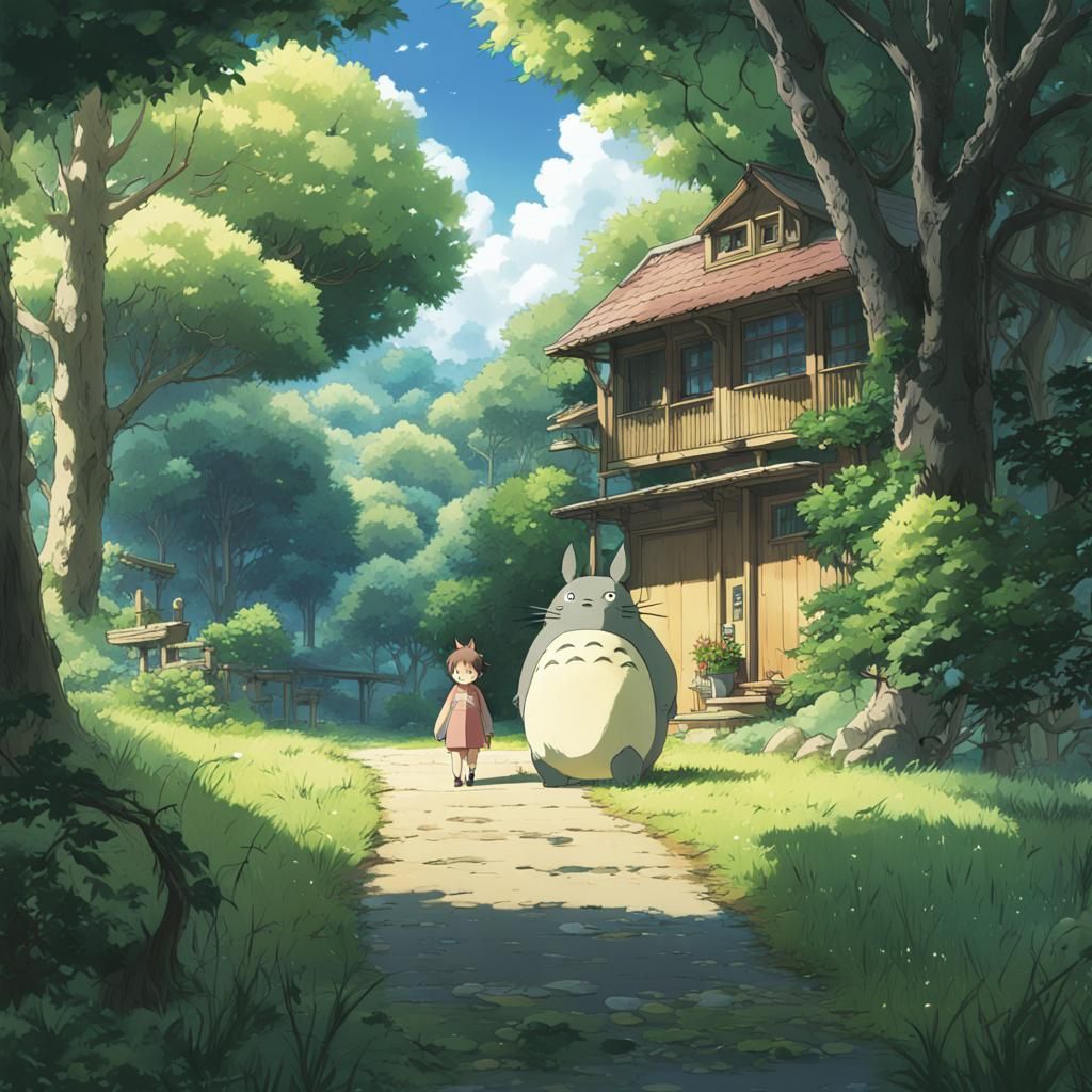 My Neighbor Totoro: Anime Key Visual