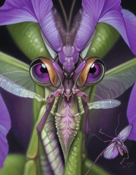 Mantis Orchid