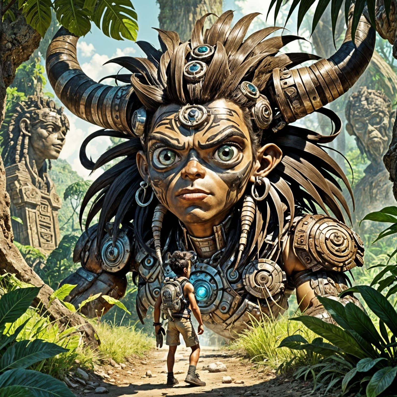 Explorer Finds Ancient Jungle Ruins