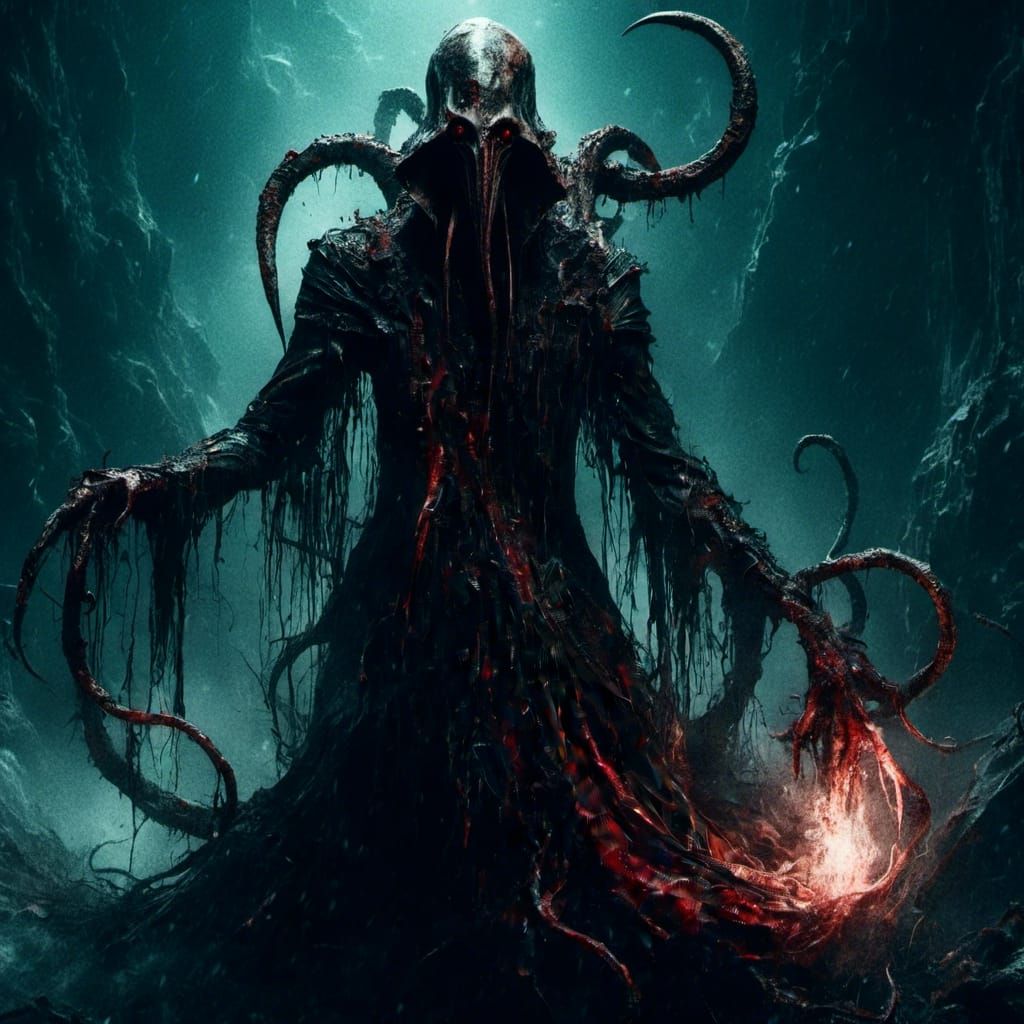 Macabre Mind Flayer Portrait