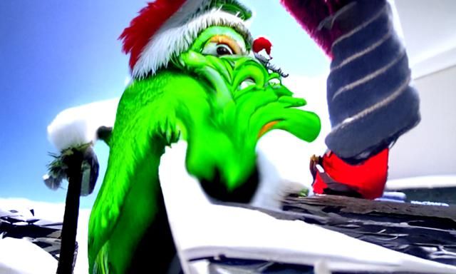 POV: The Grinch Steals Christmas