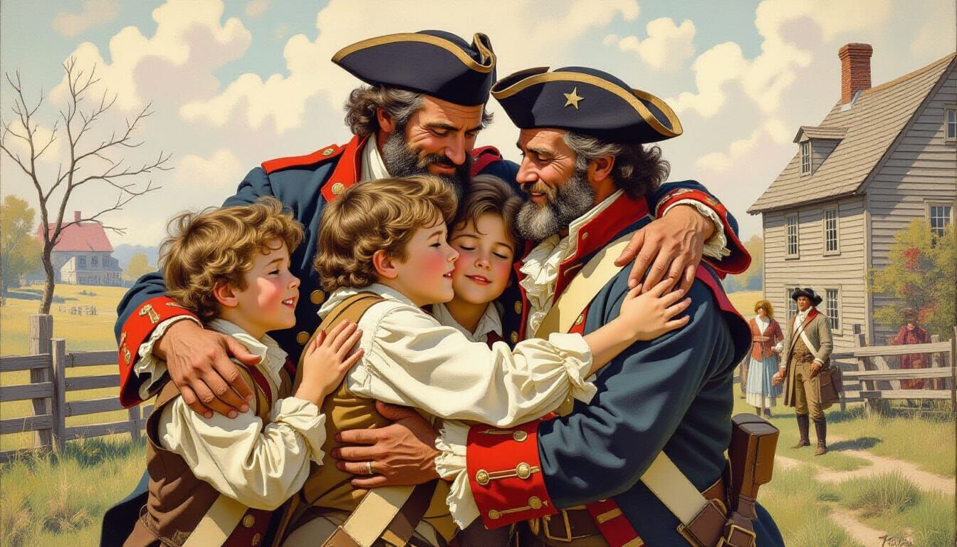 Farewell to the Revolution: A Colonial Scene