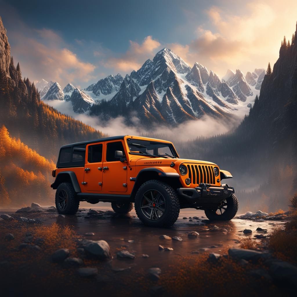 Wasatch Motors Logo Concept Art in Deep Color