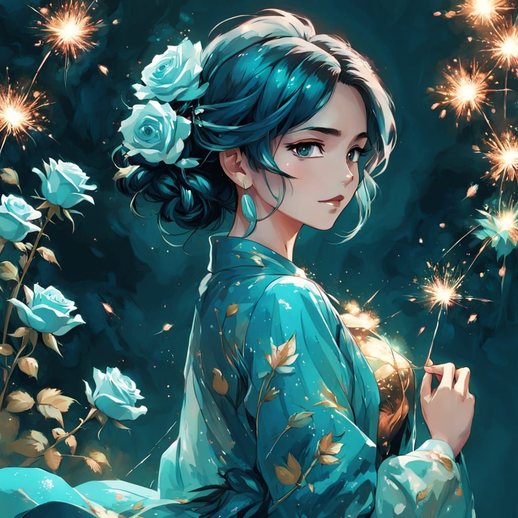 <lora:Sparklers magic:1.0> <lora:Ethereal Magic Flux:1.0> <l...