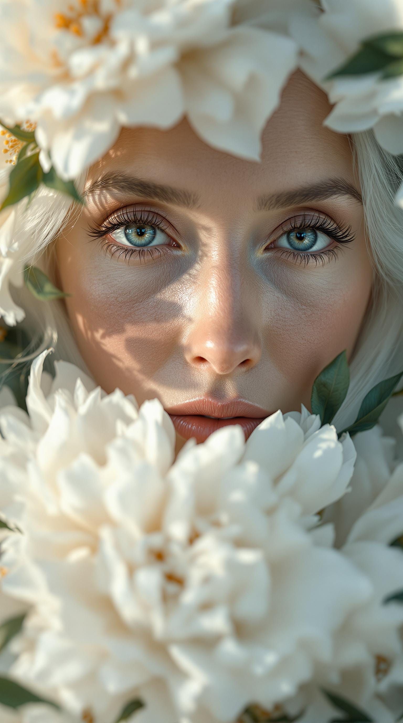 Ethereal Dawn Portrait in Stunning Hyper-Realism