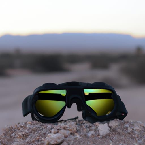 Special Forces in Desert with Night Vision