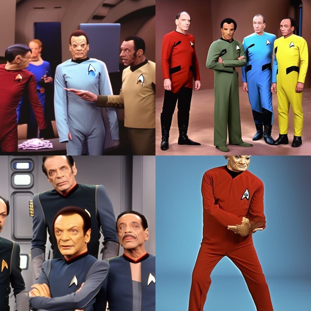 Hideous 90s Jumpsuit Commission on Deep Space Nine