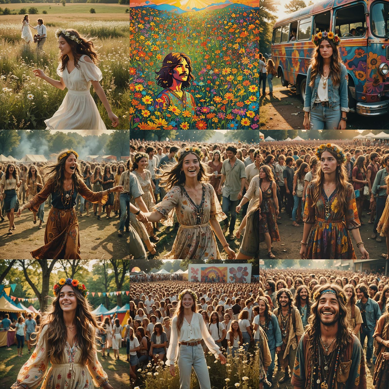 Hippy at Woodstock: Cinematic Film Portrait
