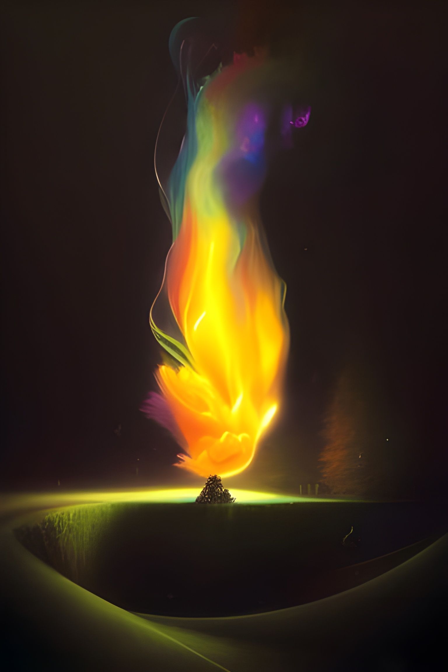 Psychedelic Magical Match in Deep Dream Style