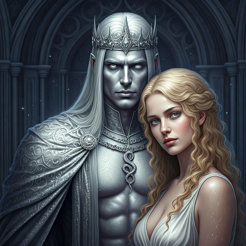 Majestic Silver King in Regal Splendor