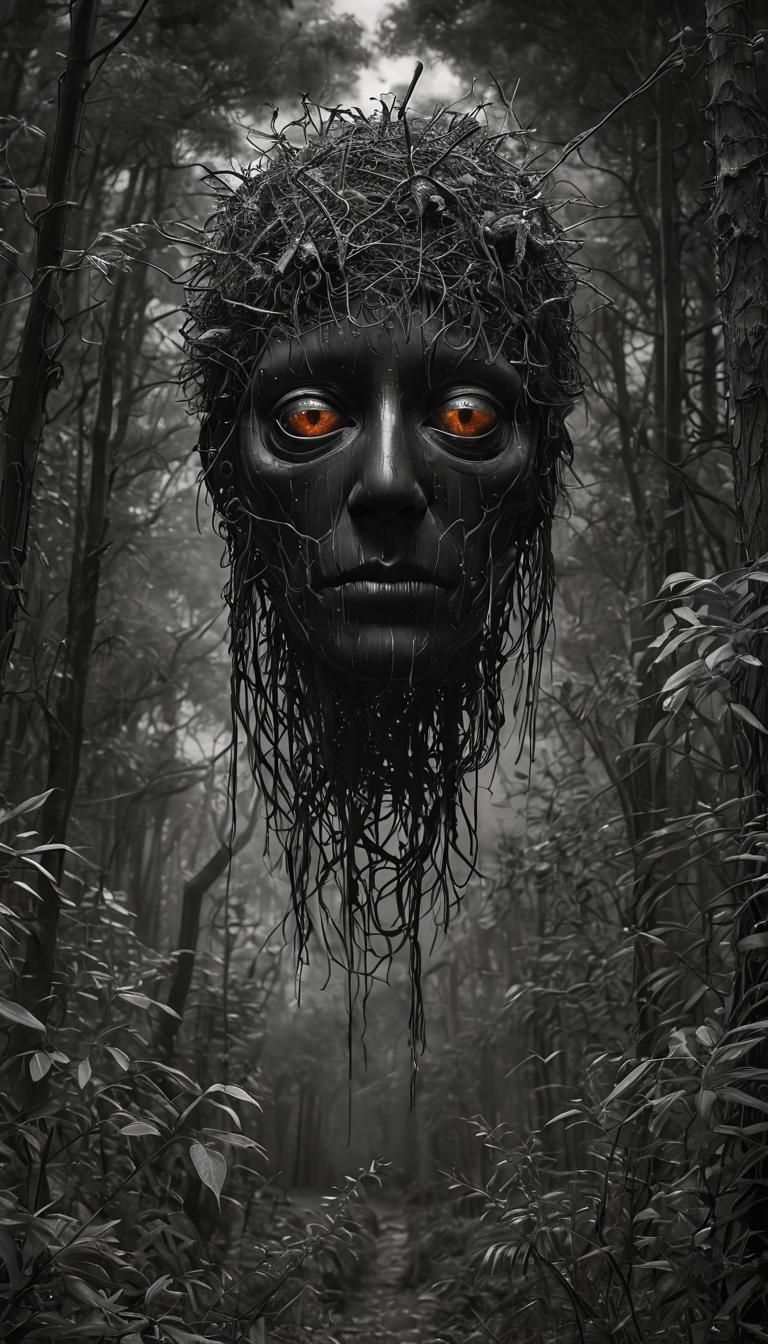 Cosmic Cryptid in Chiaroscuro