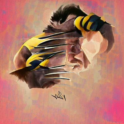 Wolverine Digital Illustration