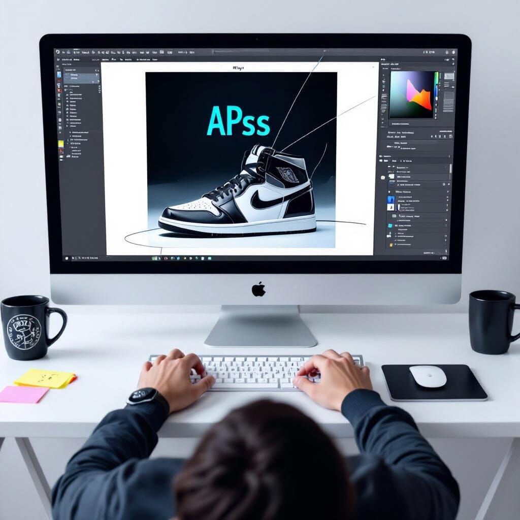 Clipping Path Designer at Work: Photorealistic Image