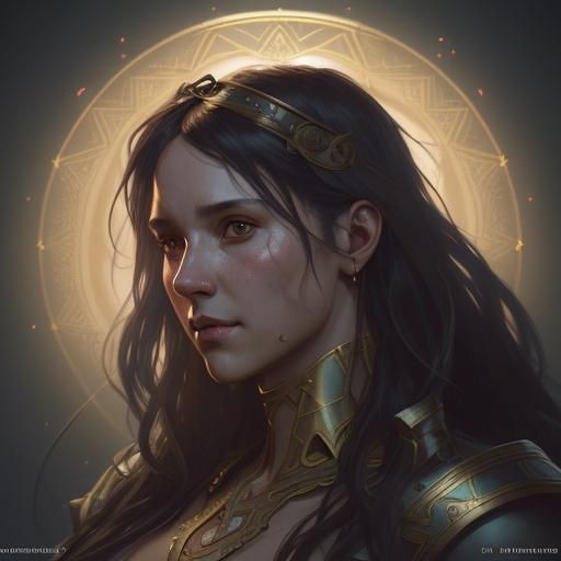 Hannibal of Carthage Portrait in Digital Art Style