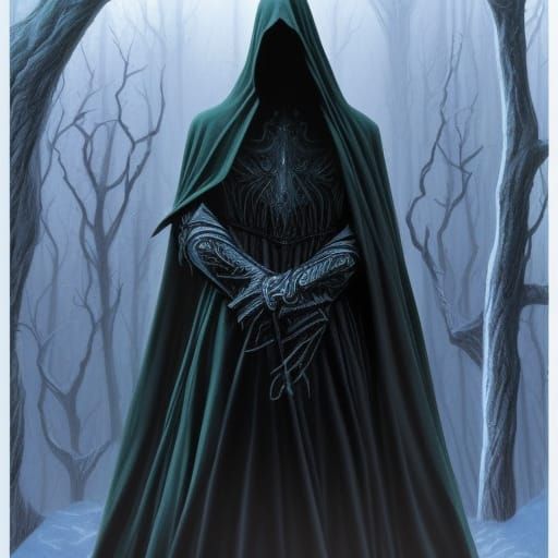 High Gothic Nazgul in Angmar Comic Book Art
