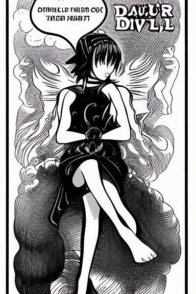 Stylized Portrait: The Daughter of the Devil Lucy