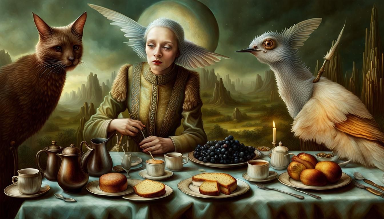 Magical Biological Surrealism: Chromatic Aberration and Drea...