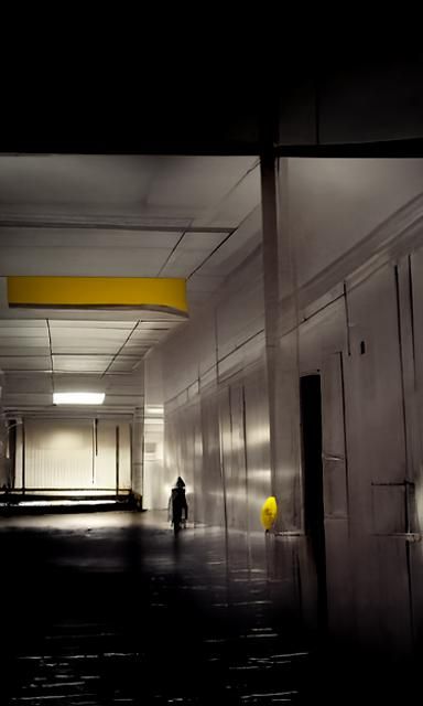 Sinister Liminal Space: Endless Yellow Corridors