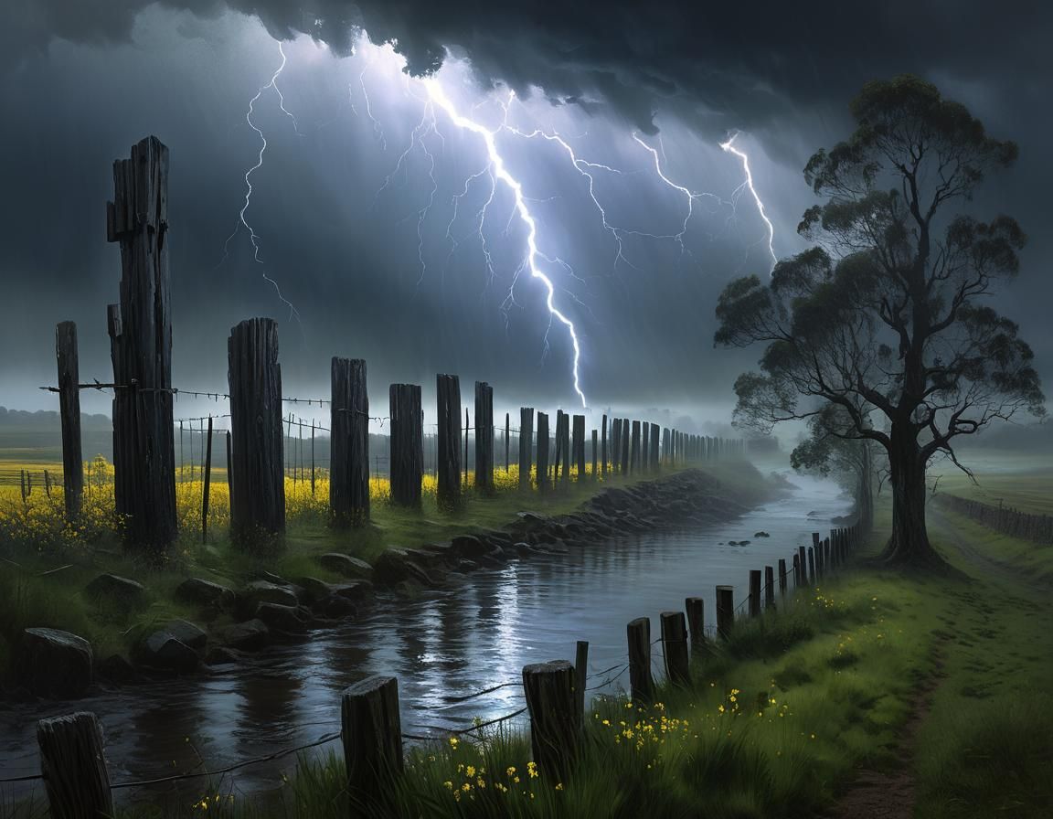 Ethereal Towers Rise: Chiaroscuro Oil Painting