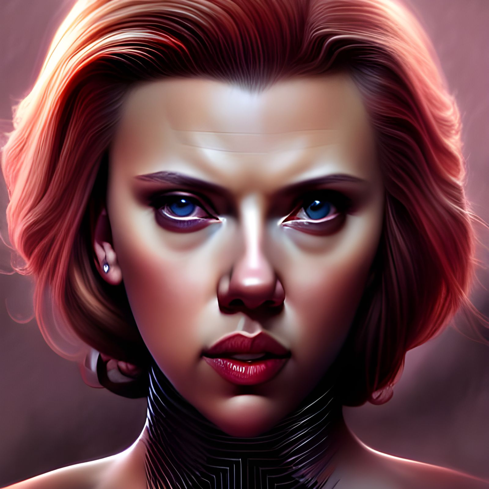Scarlett Johansson - CINENJAMBRE AI Art Collection
