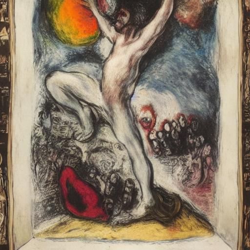 Surreal Hellscape Inspired by Expressionist Masters