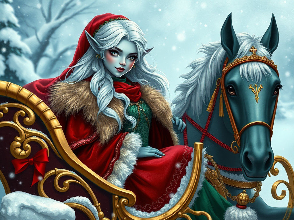 Sleigh Ride Dark Elf