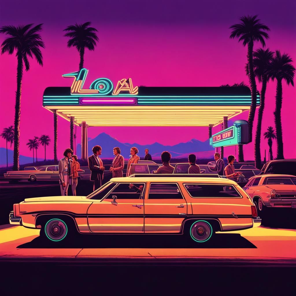 1970s Drive-In Movie Night with Family