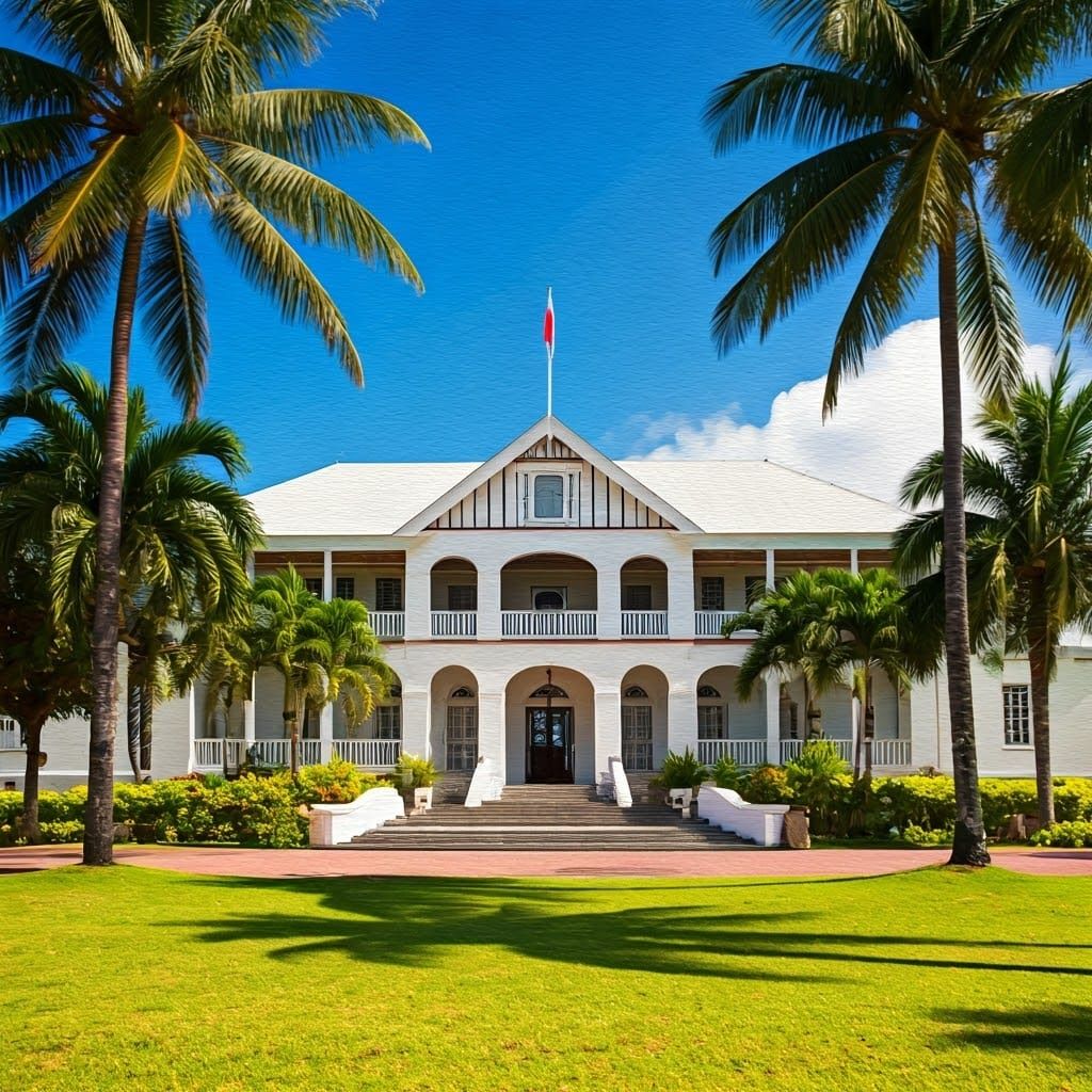 The Royal Palace of the Kingdom of Tonga