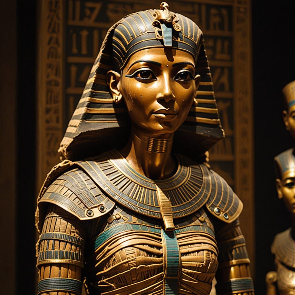 Classic Egyptian Mummy Illustration