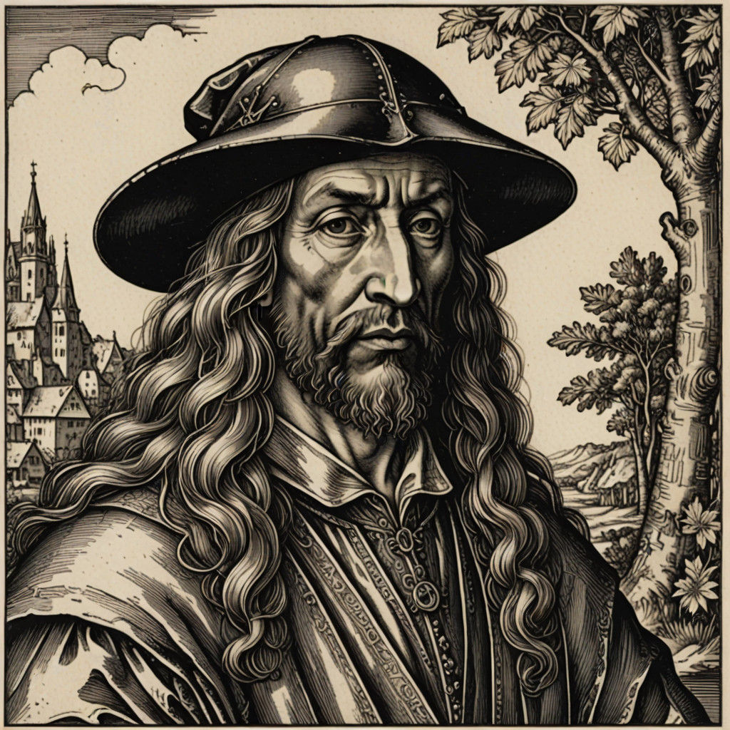 Woodcut Book in the Style of Albrecht Dürer