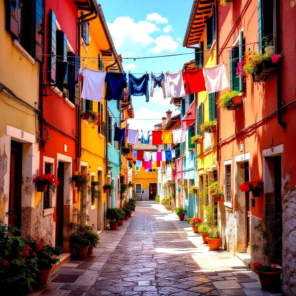 Alleyway in Italy