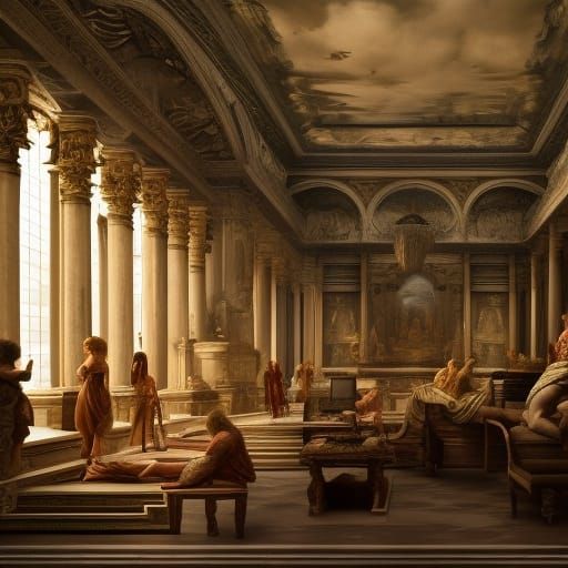 Classical Art Renaissance: Digital Matte Painting