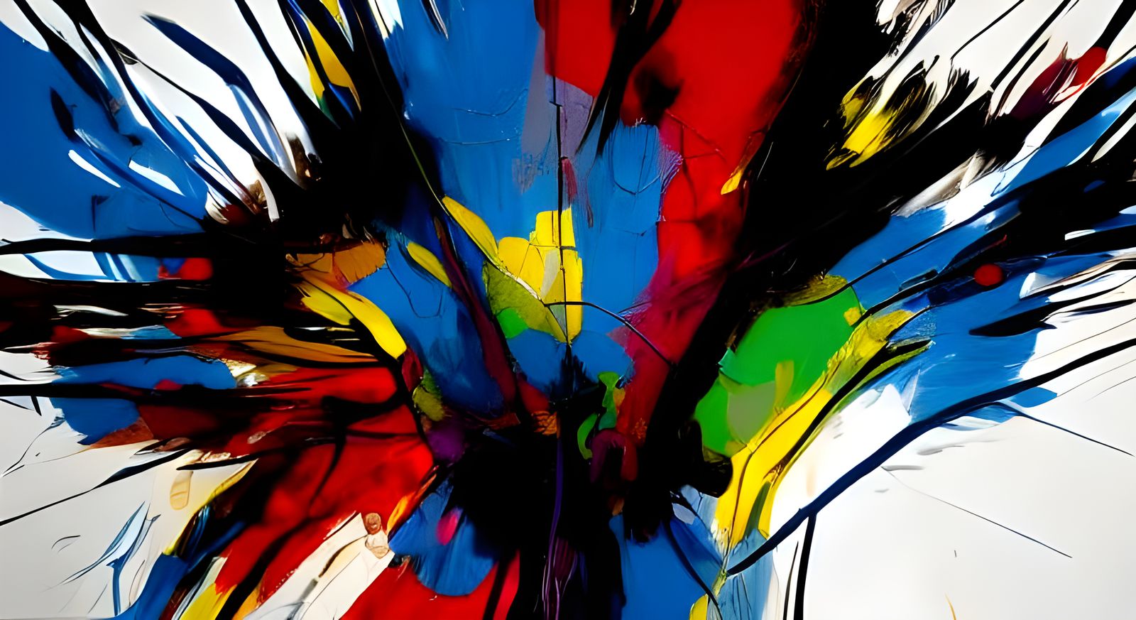 Damien Hirst's Portrait Explodes in a Toy Store Setting