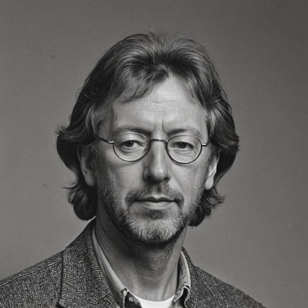 Guitar Legend Rendered in Photorealistic Style