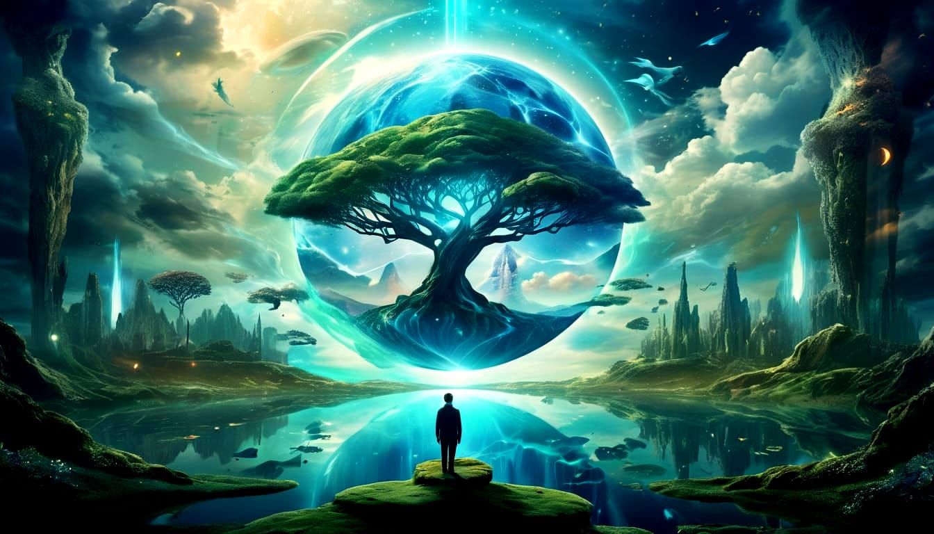 Ethereal Holographic Dreams of Divine Awakening