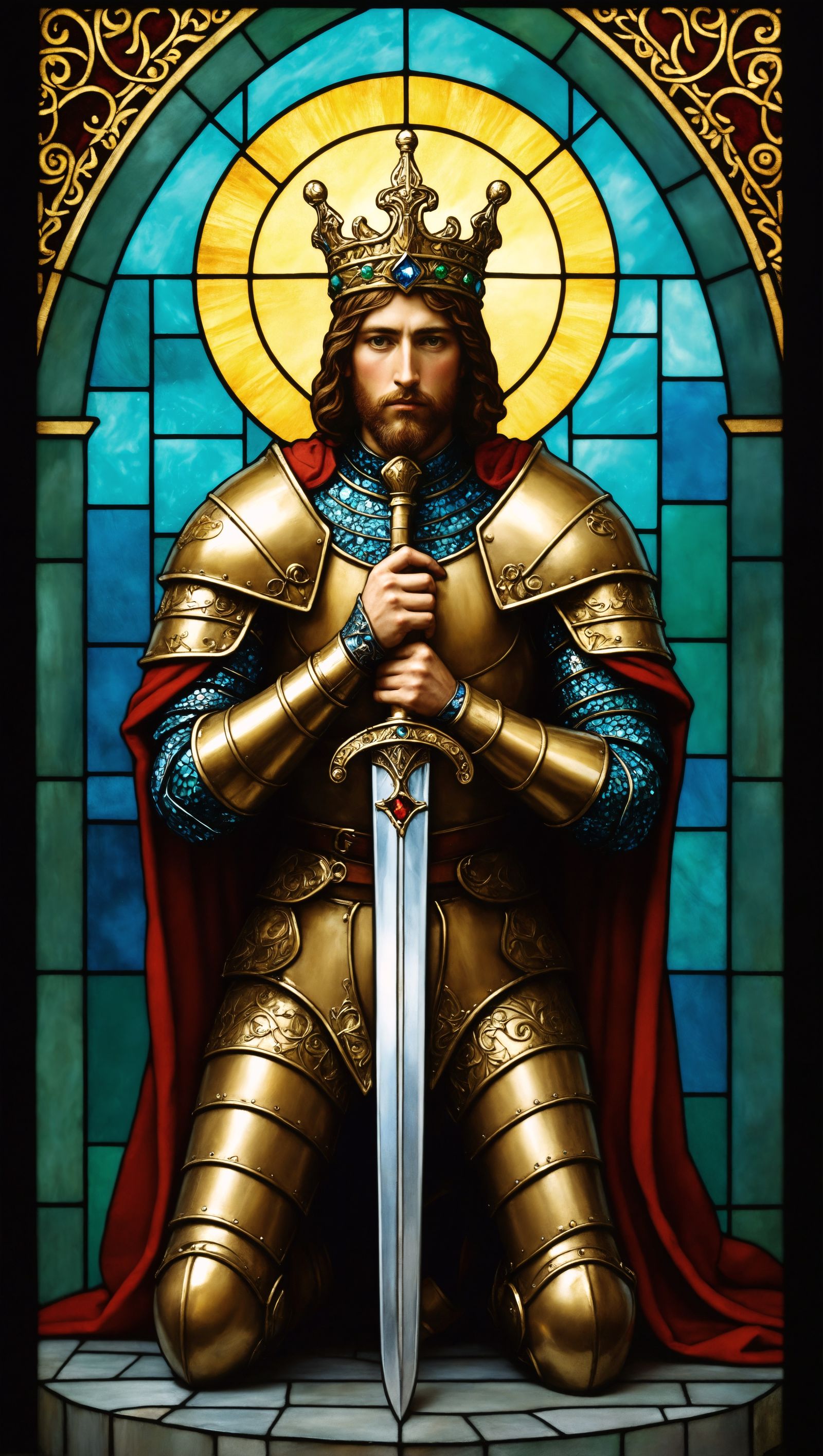 Crowned by Divine Light