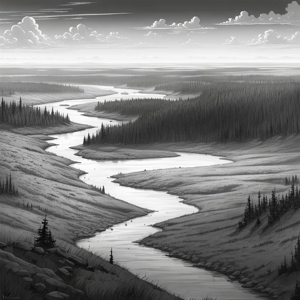 Tundra Landscape in Disciples III Style