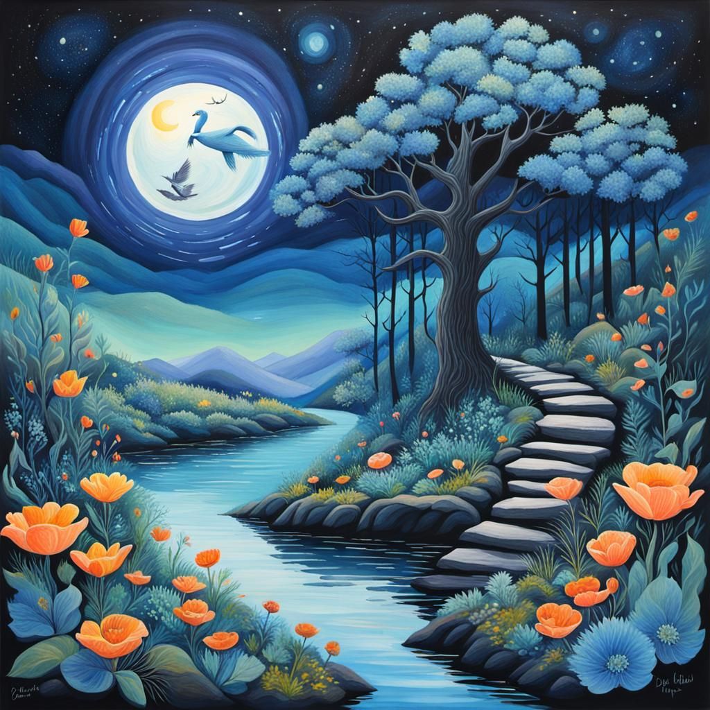 Therapy's Embrace: A Gouache Painting of Healing