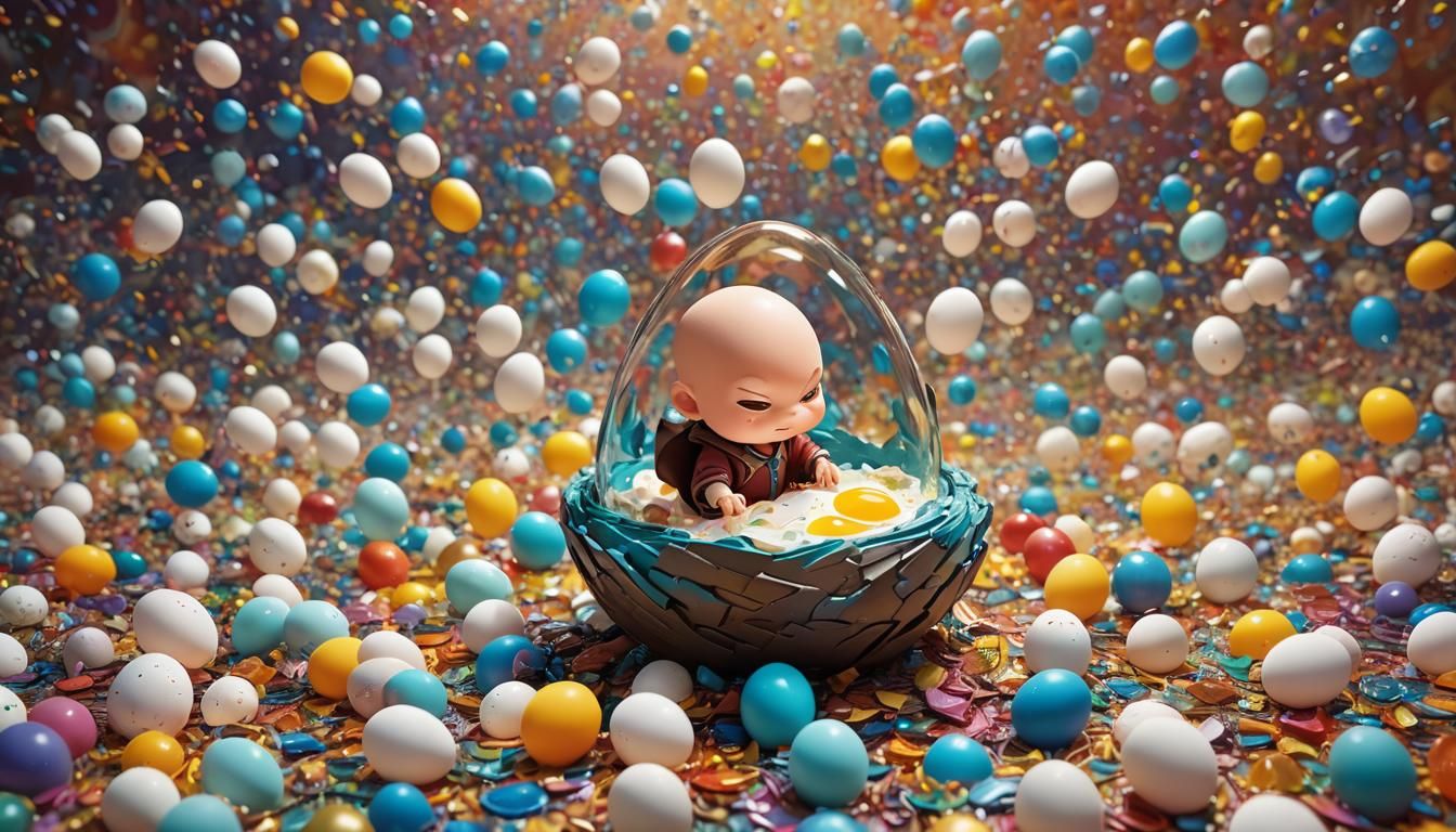 Disney Chibi Egg Reads: Hyperrealistic Splash Art