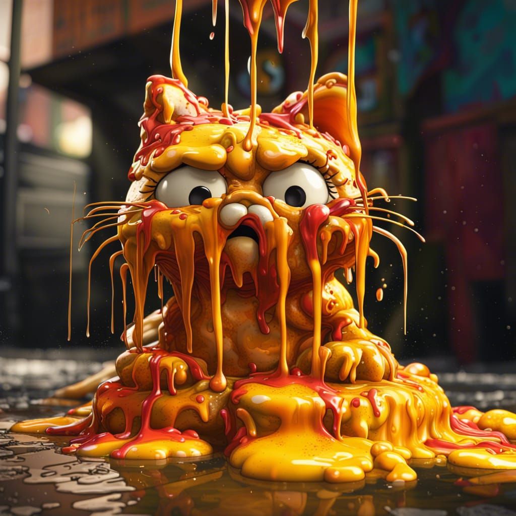 Jon's Mishap: Garfield's Designer Drip & 'I Hate Mondays' Meltdown