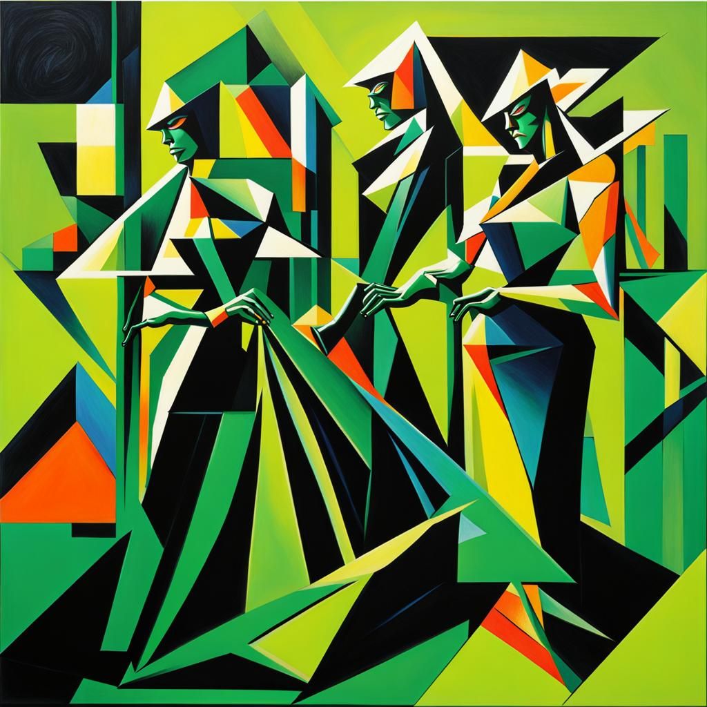 Metallica Album Cover: Murder, in Cubist Style