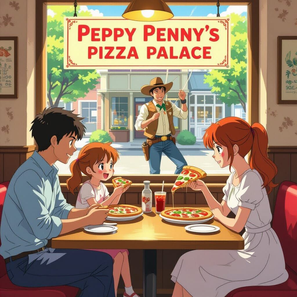 Girl Recruited At Peppy Penny's Pizza Palace