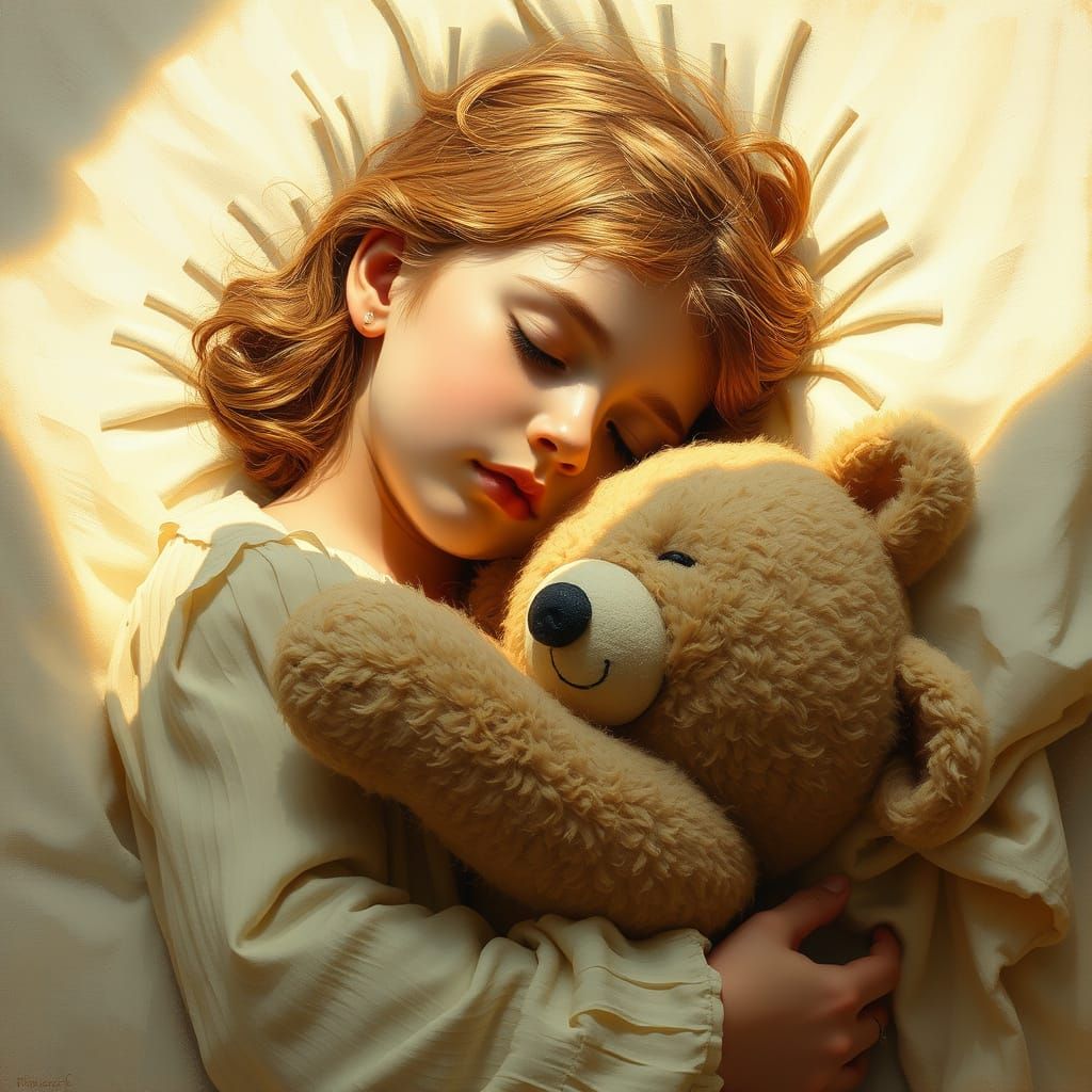 Dreamlike Serenity in Golden Light