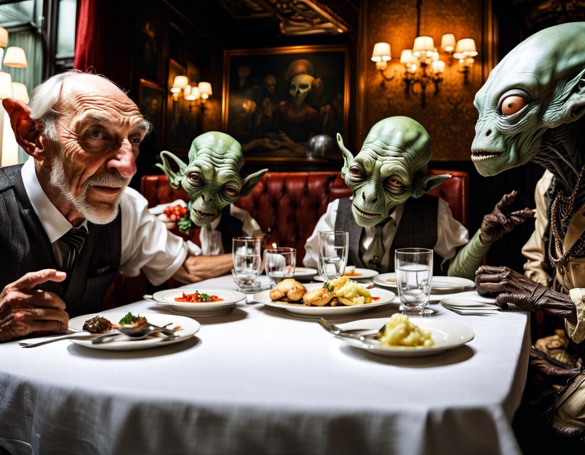 Exotic Aliens Celebrate in Fine Fabrics