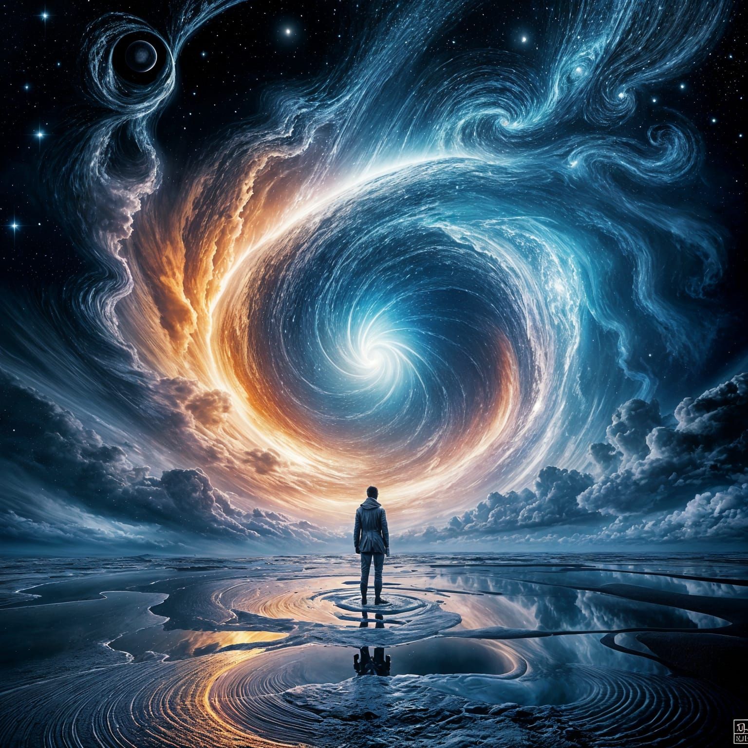 Cosmic Silhouette at the Brink of a New World