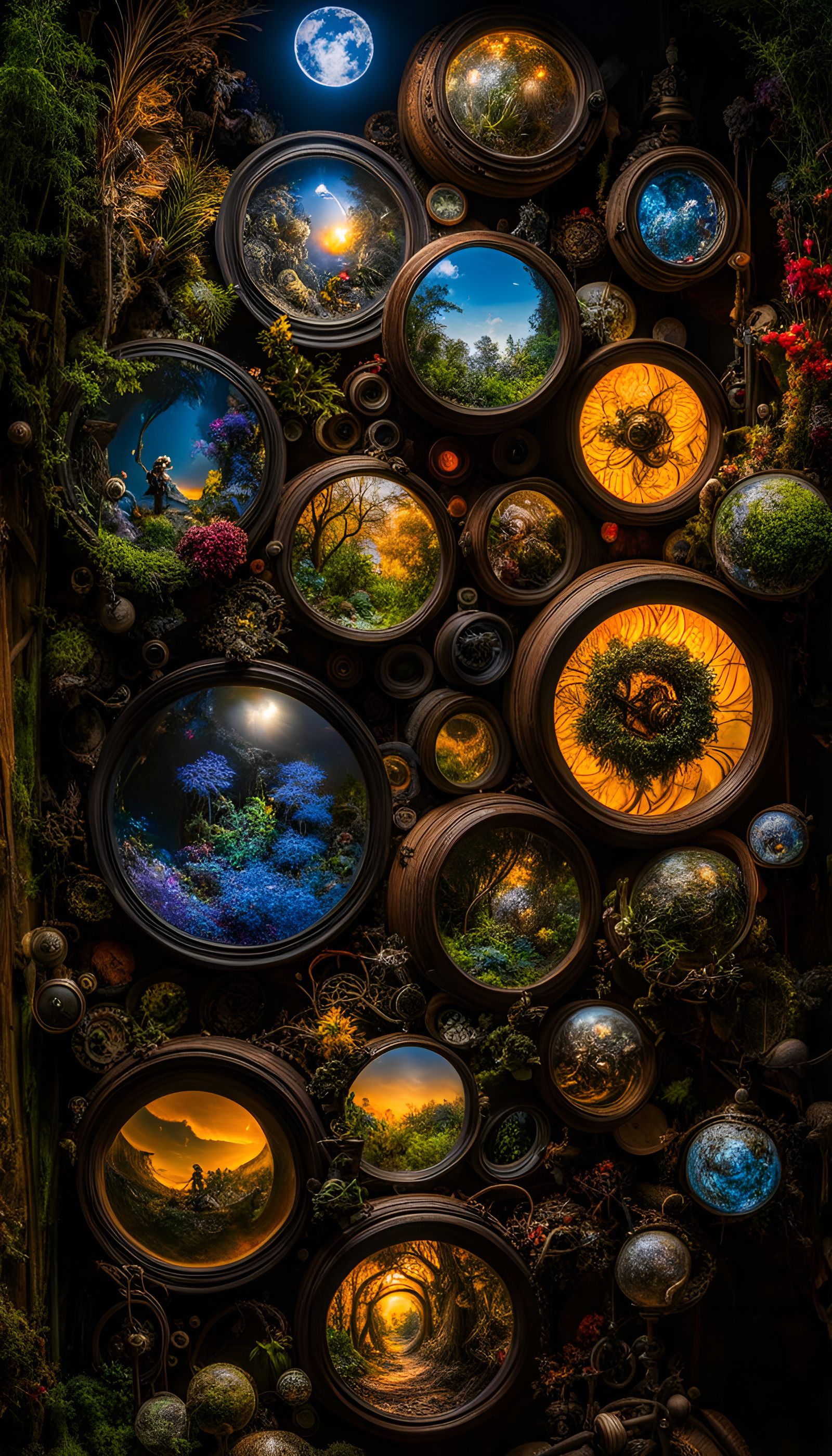 Miniature Worlds: Nature in 32k Resolution